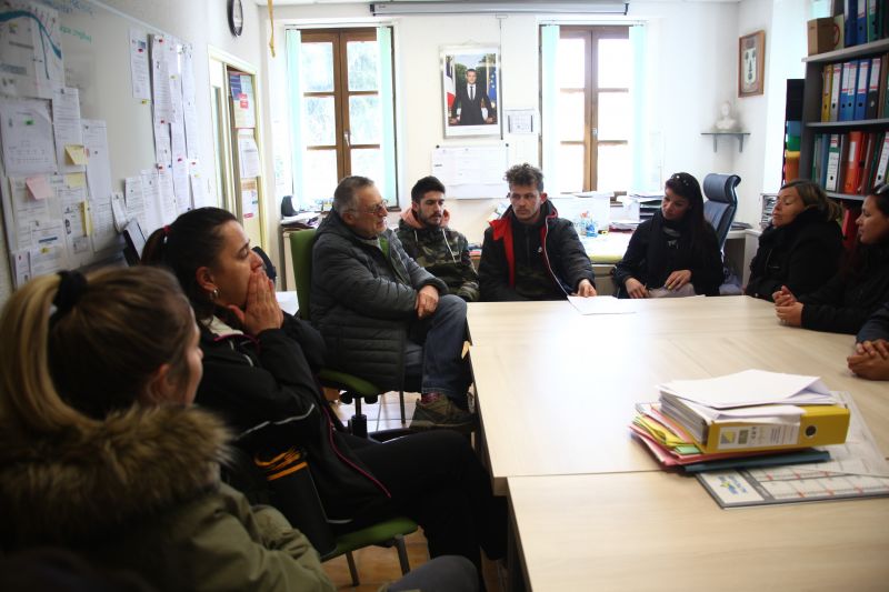 BPJEPS-en-mairie-avec-Roger-isoard-Maire-d-Auzet