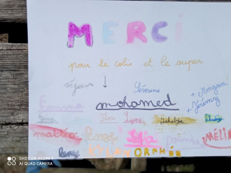 remerciement-enfants-école-Hyeres-P.Humbert-Janvier-22